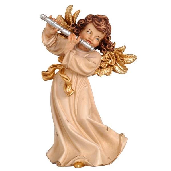 Engel Giotto mit Flöte - color