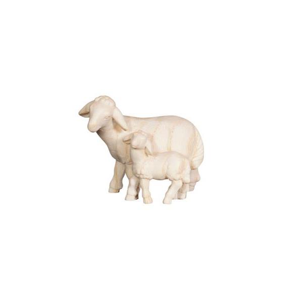 PE Schaf mit Lamm stehend - natur