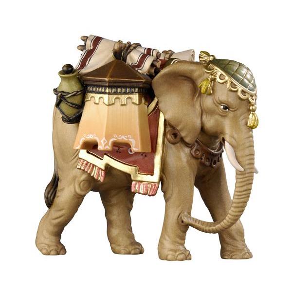 MA Elefant mit Gepäck - color