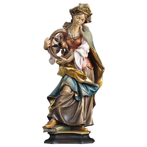 Hl. Katharina von Alexandria mit Rad - color