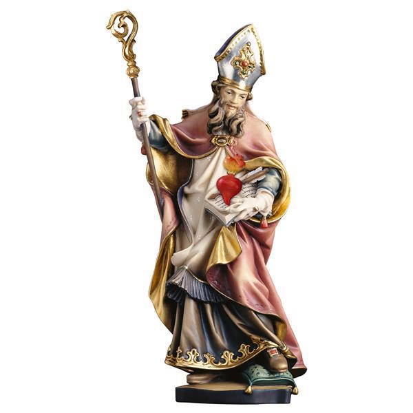 Hl. Augustinus mit Herz und Pfeil - color